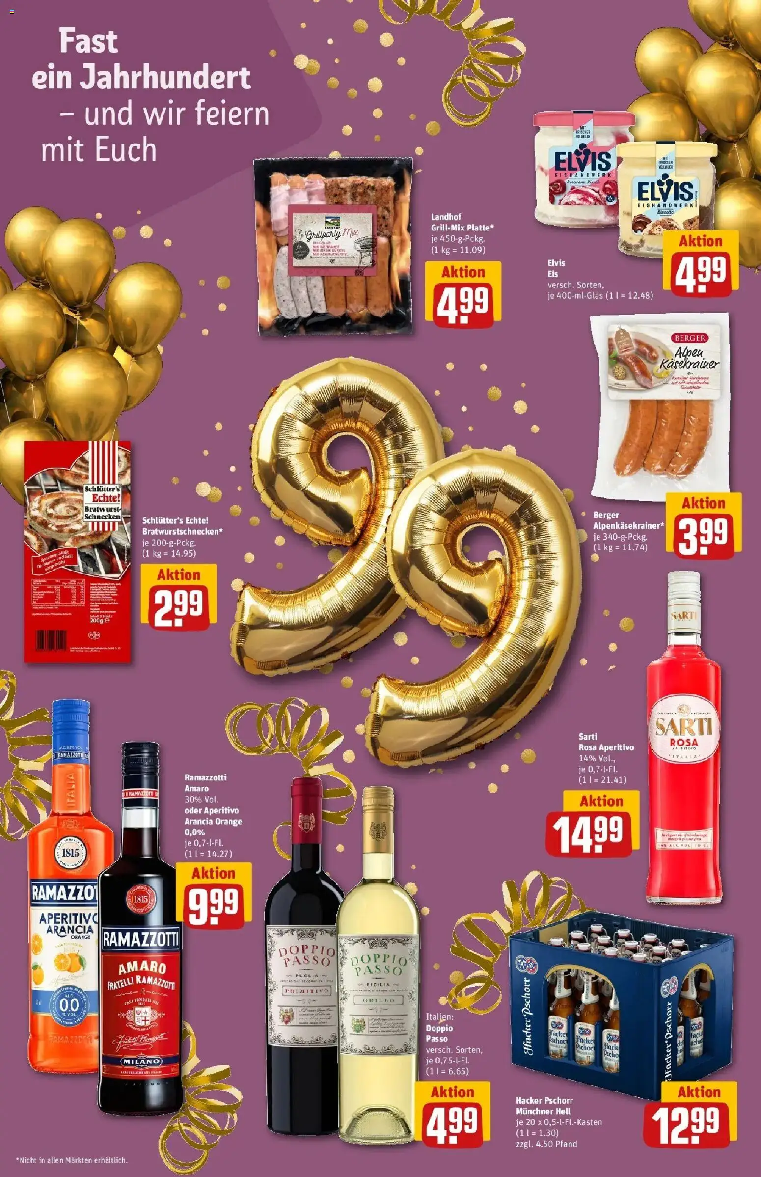 Rewe Prospekt Landsberg Am Lech – gültig ab 17.05.2026 | Seite: 20 | Produkte: Grill, Käsekrainer, Doppio Passo, Ramazzotti