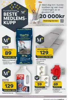 Forhåndsvisning av Megaflis kundeavis gyldig fra 14/09/2026 | Side: 3 | Produkter: Håndverktøy, Plate, Stikkontakt, Plumbo