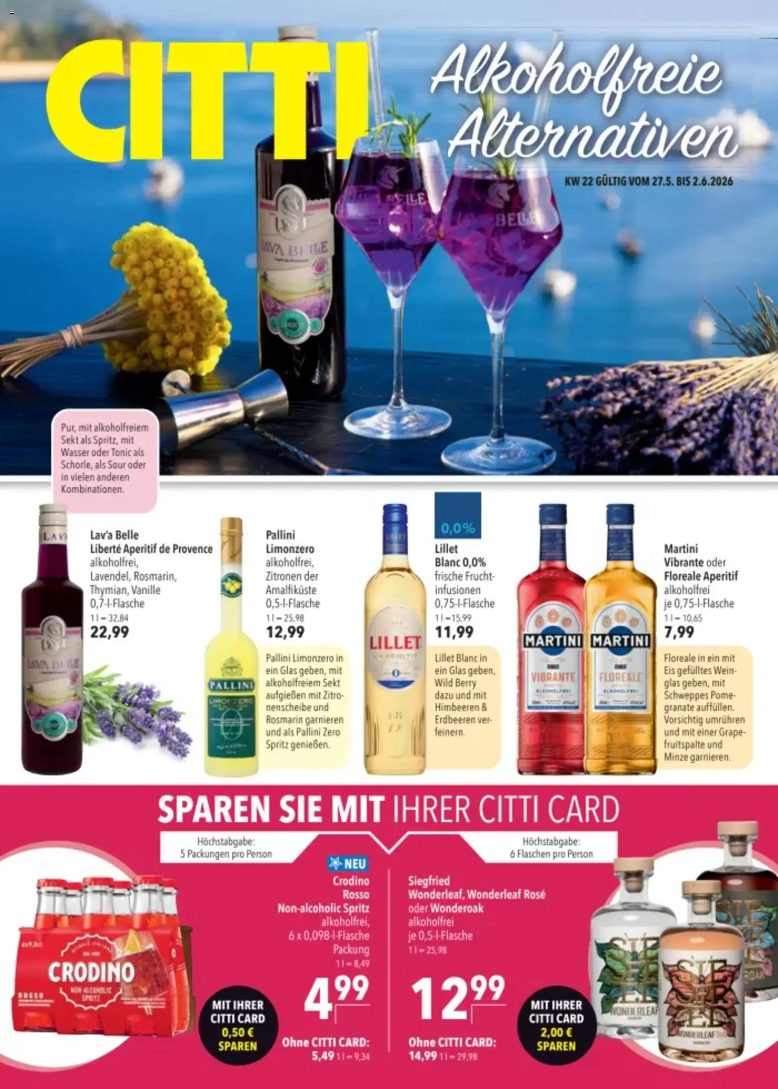 CITTI tilbudsavis – gyldig fra 27.05.2026 | Side: 1 | Produkter: Prancha