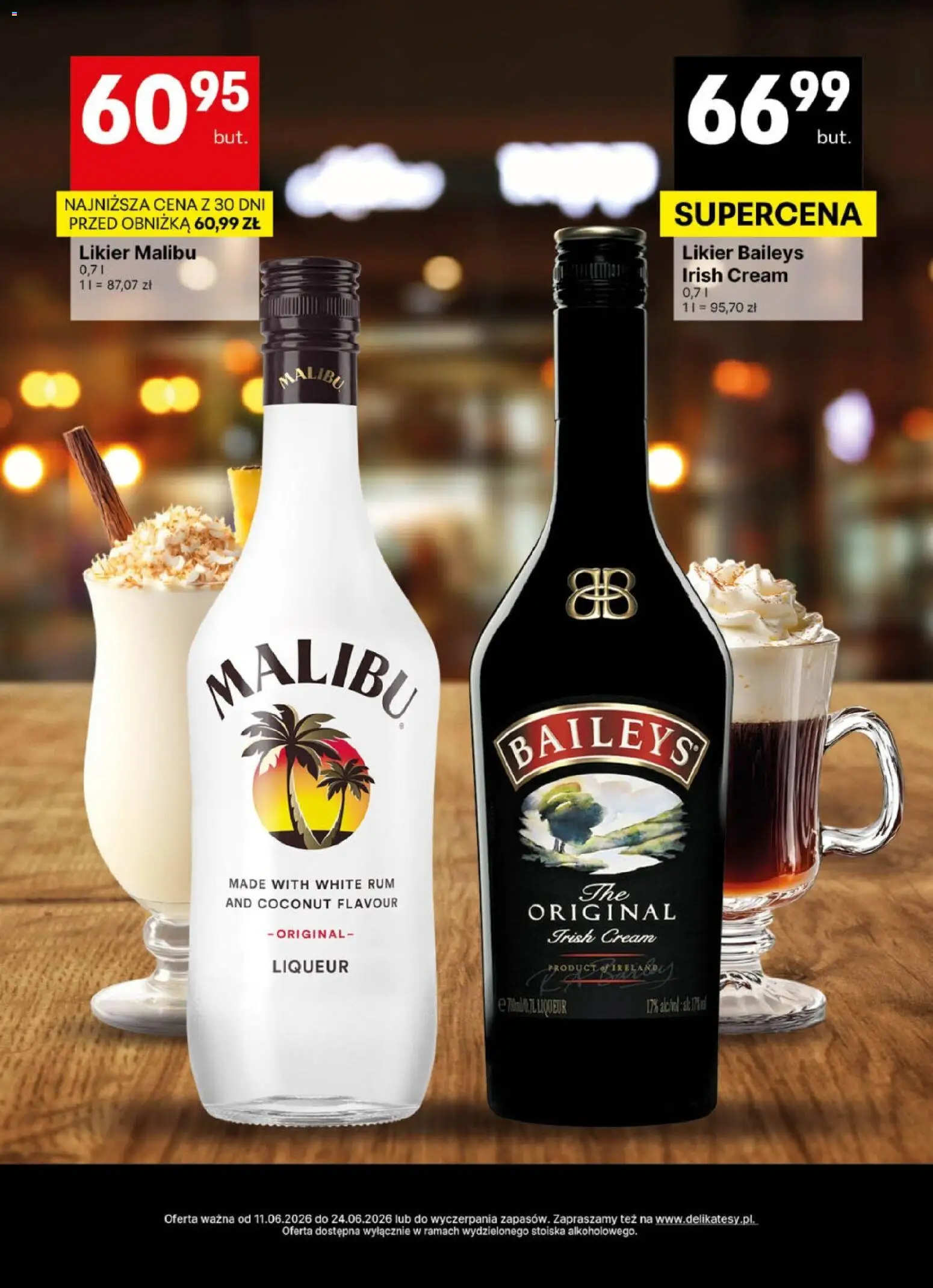 Delikatesy Centrum gazetka - DeliBarek od 11.06.2026 | Strona: 13 | Produkty: Baileys, Rum