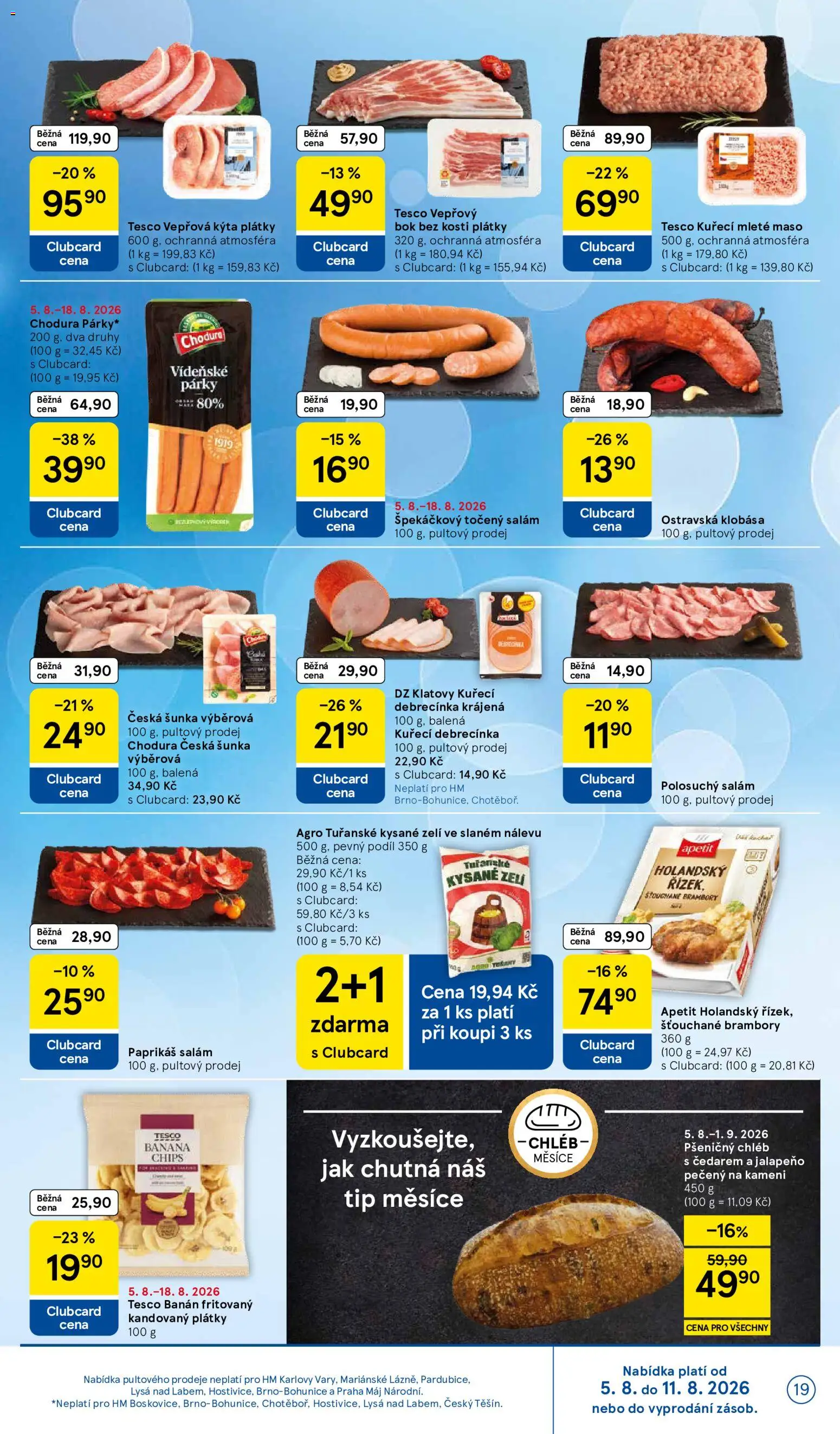 Tesco leták - Hypermarket od 05.08.2026 | Strana: 19