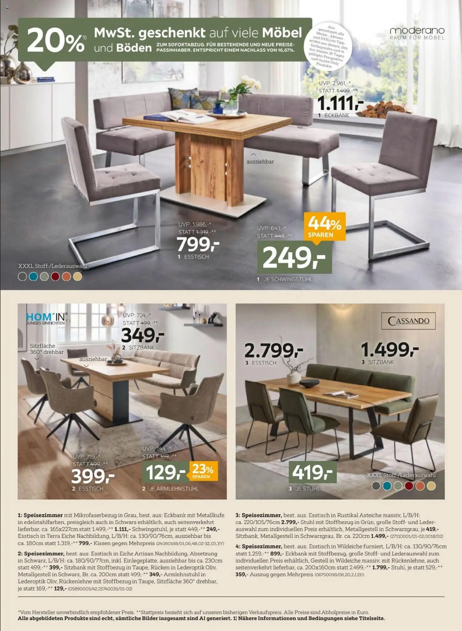 XXXLutz Basis web gültig ab 20.10.2026 | Seite: 1 | Produkte: Kissen, Stuhl