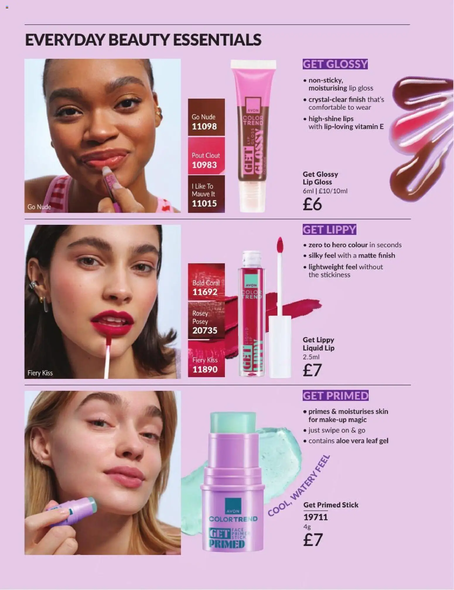 {H1} | Page: 66 | Products: Aloe Vera, Lip gloss