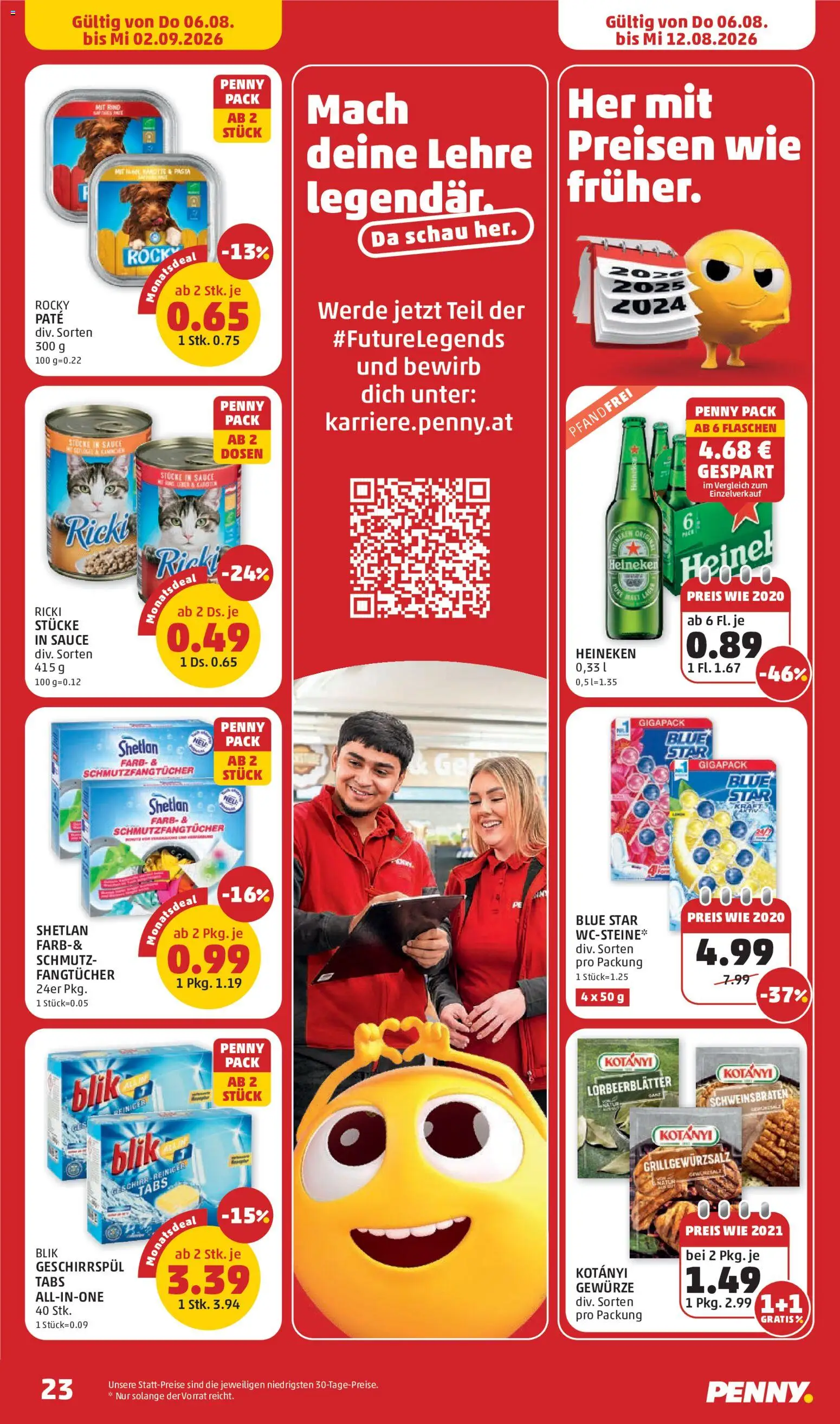 Penny Markt - Flugblatt gültig ab 06.08.2026 | Seite: 23