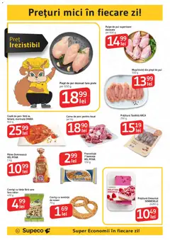 Ofertele Supeco valabile de la 14.05.2026 | Pagină: 14 | Produse: Hacıyatmaz Kedi Oyuncağı, Prăjitură, Carne De Porc, Zahăr