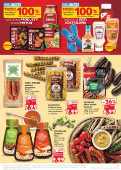 Pogląd oferty "Kaufland gazetka" - ważna od 29.04.2026 | Strona: 9 | Produkty: Miód, Grill, Wątróbka, Kaszanka