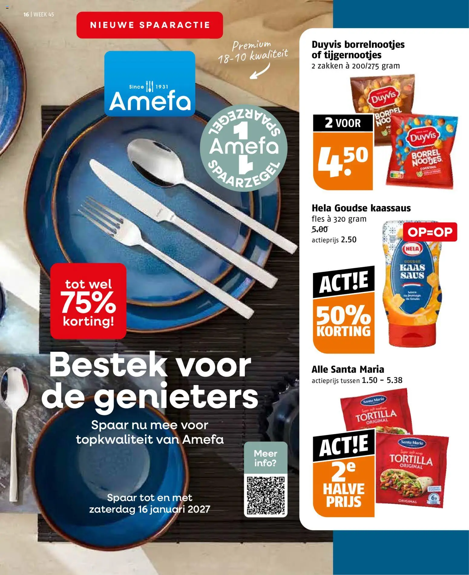 {H1} | Pagina: 16 | Producten: Kaas, Fles, Tortilla, Saus