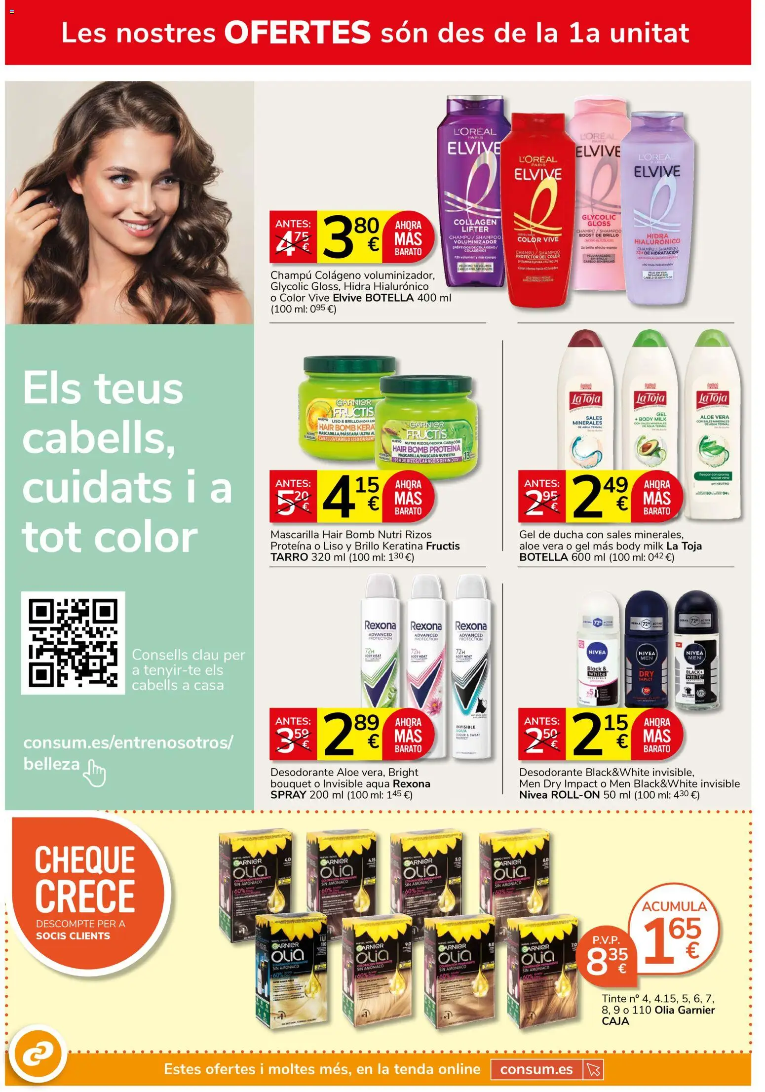 Consum folleto │ válido desde el 24/09/2026 | Página: 20 | Productos: Gel de ducha, Aloe Vera, Agua, Caja