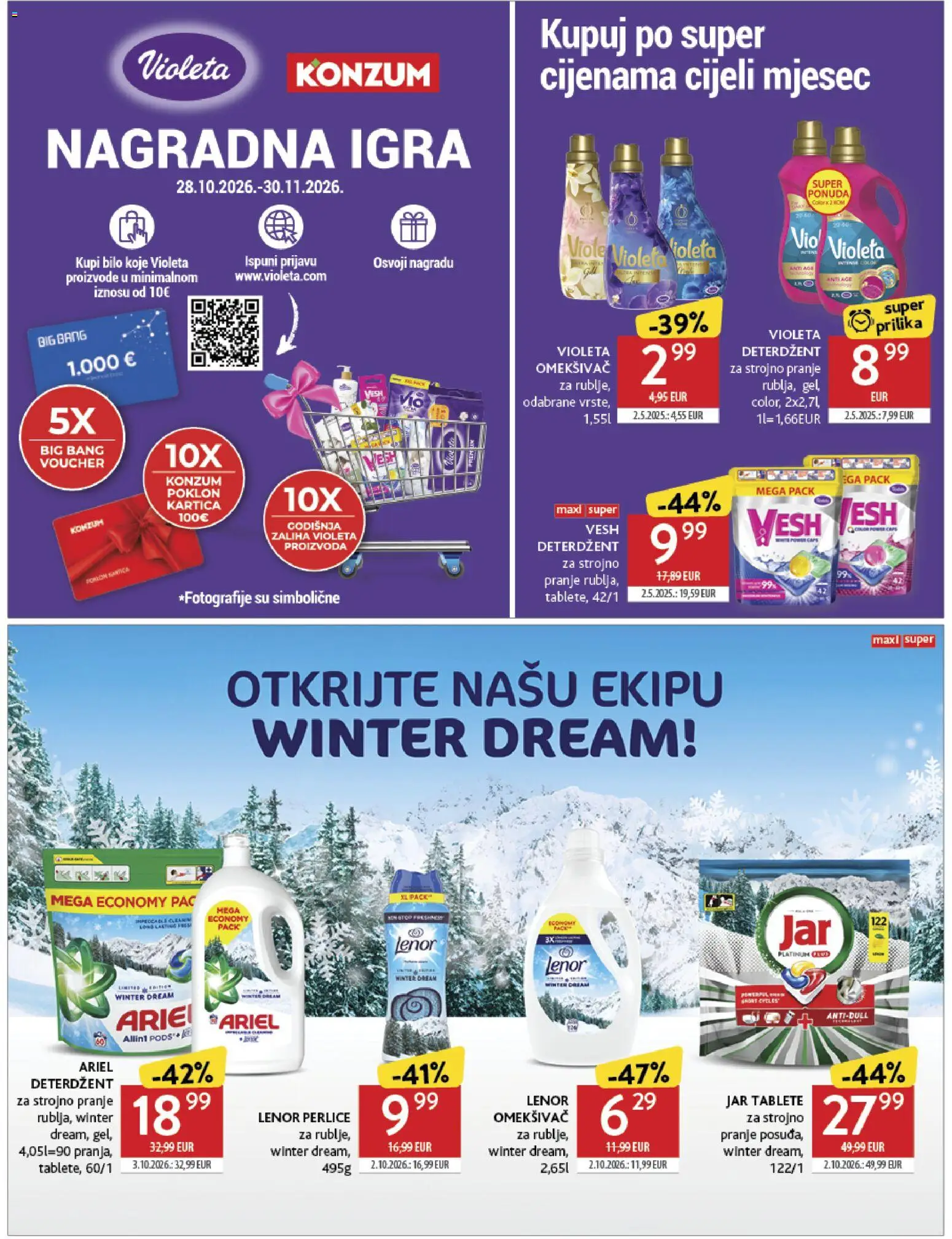 Konzum HR akciós ujság - amely érvényes a következő dátumtól: 2026.10.28. | Oldal: 49