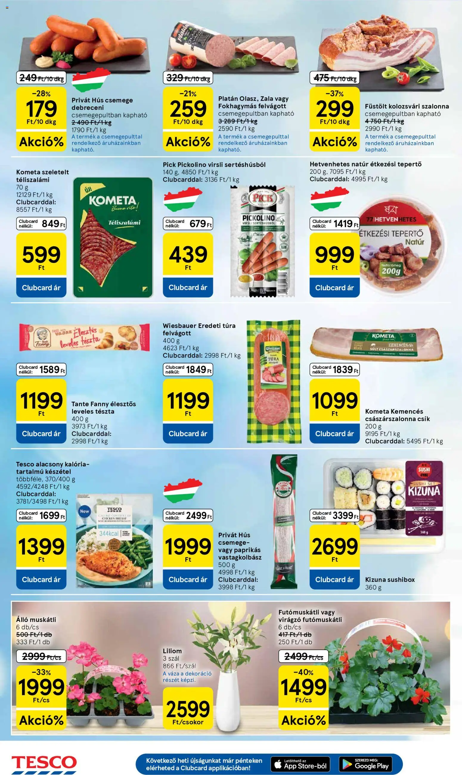 Tesco akciós ujság - amely érvényes a következő dátumtól: 14.05.2026 | Oldal: 4