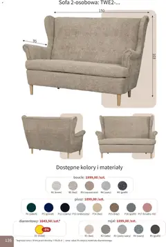 Pogląd oferty "Bodzio Katalog" - ważna od 01.04.2026 | Strona: 136 | Produkty: Miód, Cappuccino, Sofa, Róż
