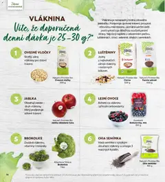 Náhled letáku Nature's Promise Bio Ovesné vločky, Skvělý zdroj vlákniny pro dobré trávení. od 01.09.2026 | Strana: 16