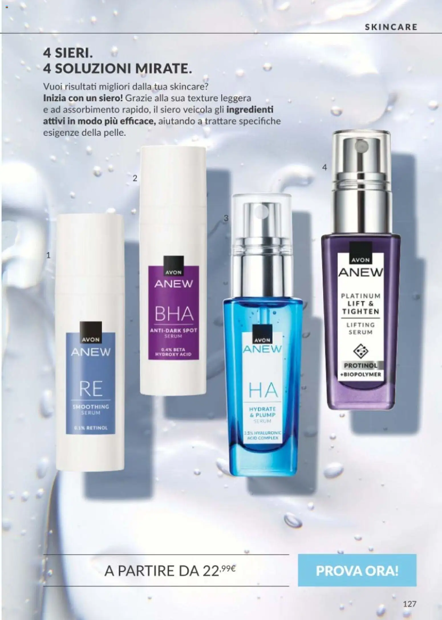 Volantino Avon del 01/10/2026 | Pagina: 127 | Prodotti: Ingredienti