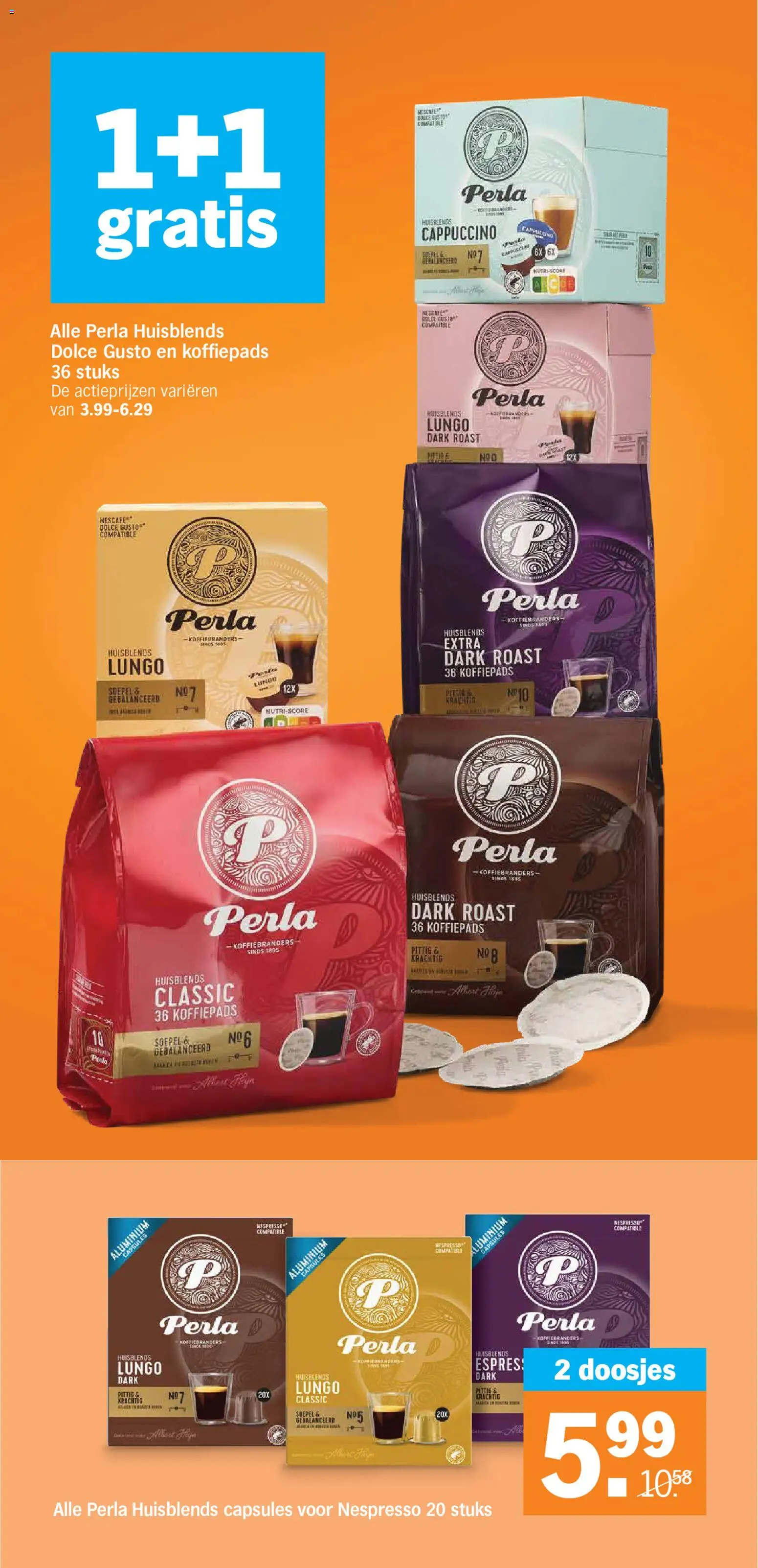{H1} | Pagina: 14 | Producten: Koffiepads, Capsules, Pesto, Nescafe