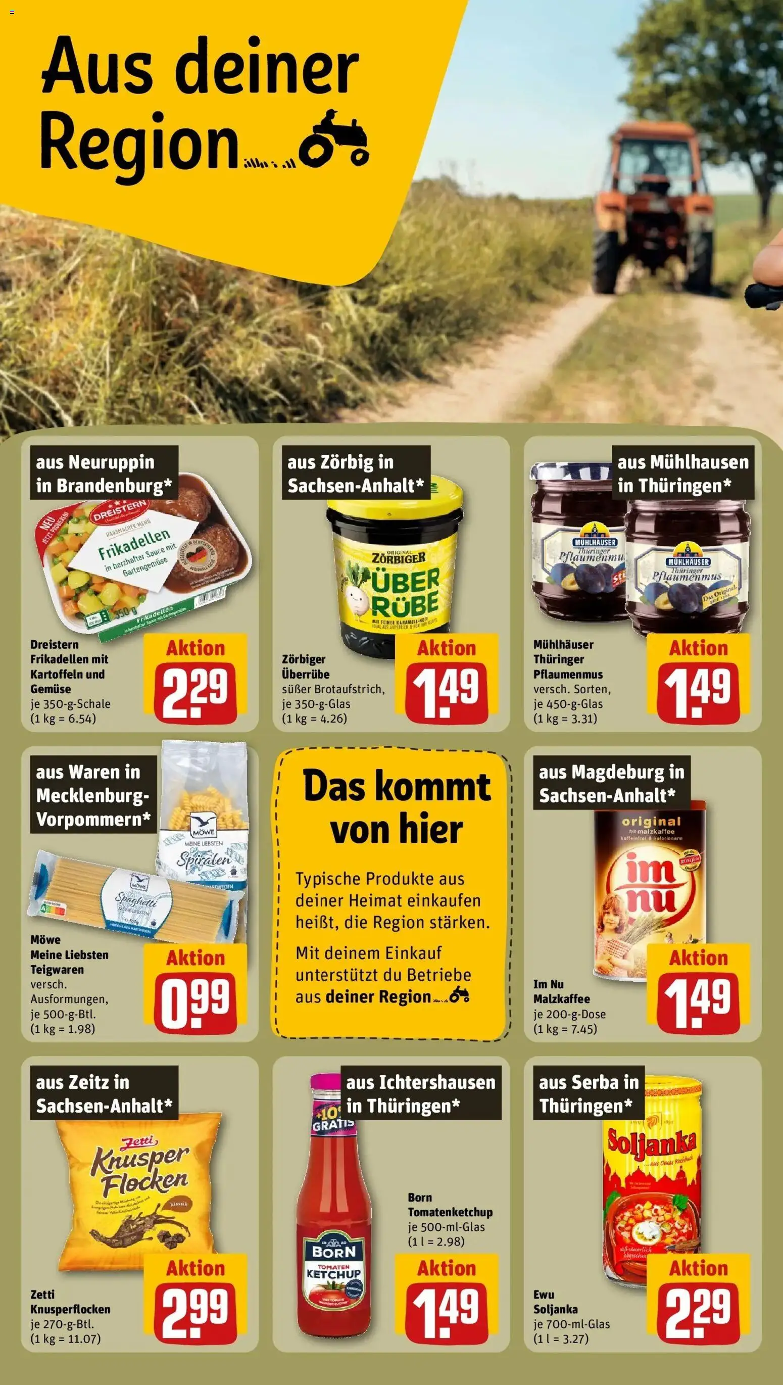 REWE Prospekt ab 24.08.2026 zum Blättern » Angebote | Seite: 24 | Produkte: Spaghetti, Tomaten, Kartoffeln, Gemüse