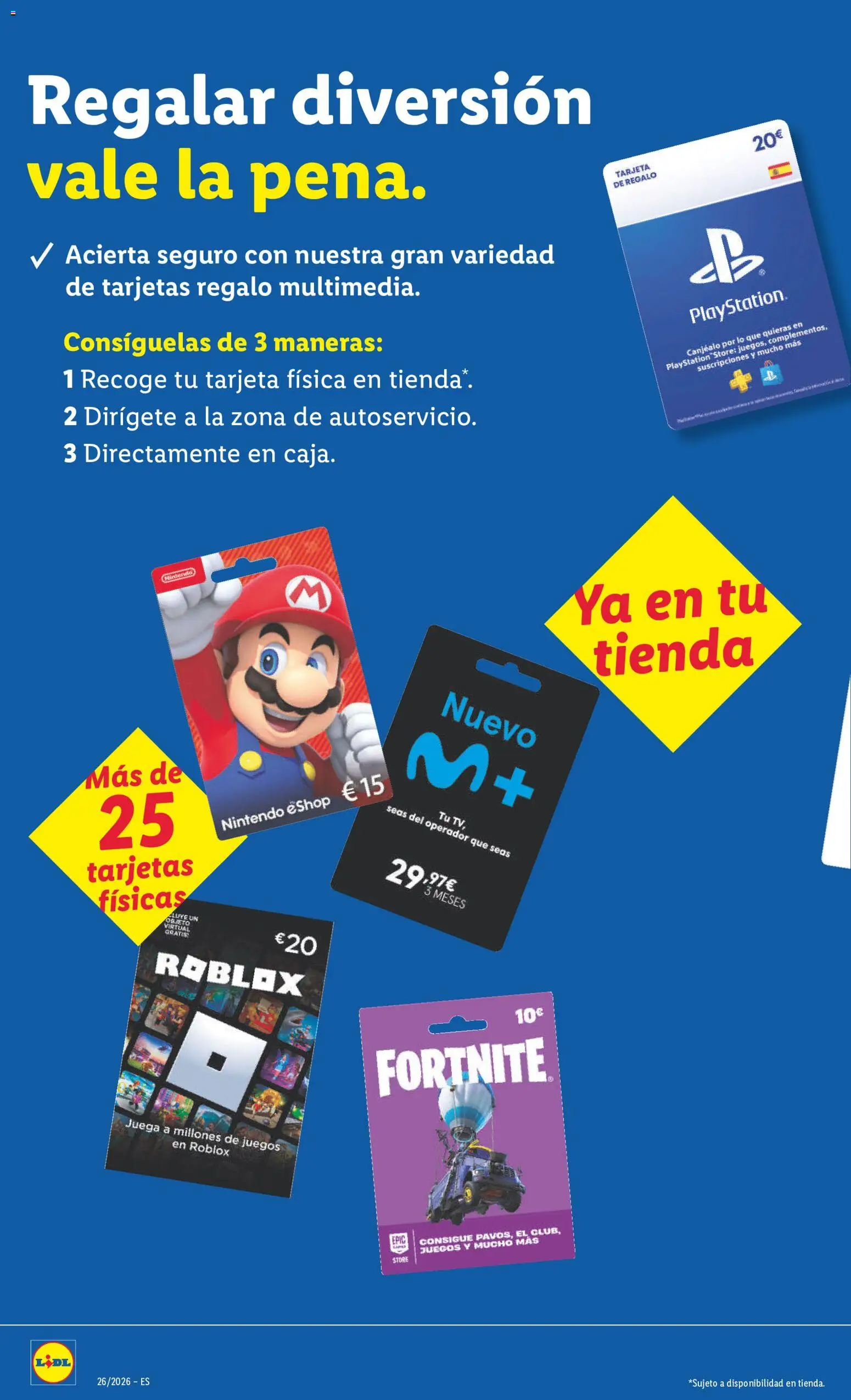 Lidl folleto │ válido desde el 22.06.2026 | Página: 16 | Productos: Nintendo, Playstation, Juega