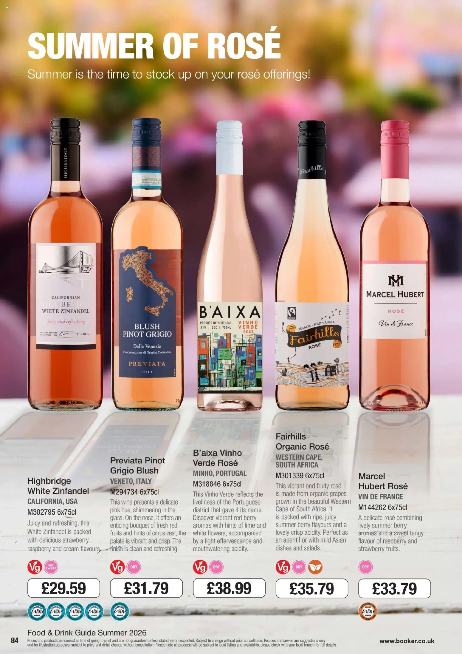 {H1} | Page: 84 | Products: Grapes, Lime, Wine, Raspberry