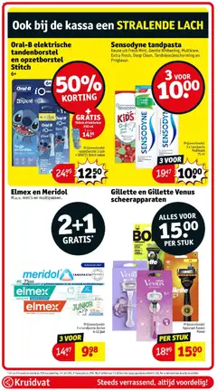 Kruidvat folder week 44 - Voorbeeld van een folder van Kruidvat, geldig van 27/10/2026 | Pagina: 37 | Producten: Tandpasta, Tandenborstel, Beker, Kan