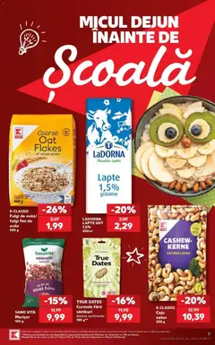 Ofertele Kaufland valabile de la 02.09.2026 | Pagină: 9 | Produse: Vită, Lapte, Fulgi, Curmale