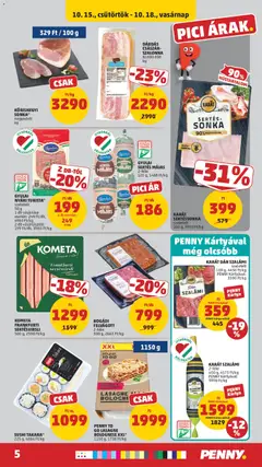 KARÁT SZALÁMI, 2-féle - amely érvényes a következő dátumtól: 2026.10.15. | Oldal: 5