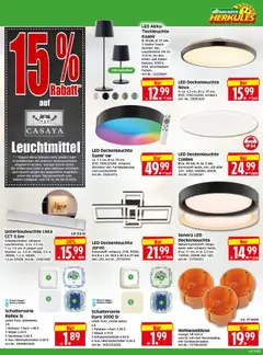 HERKULES Bau & Garten ab 19.10.2026 gültig | Seite: 9 | Produkte: Steckdose, Creme