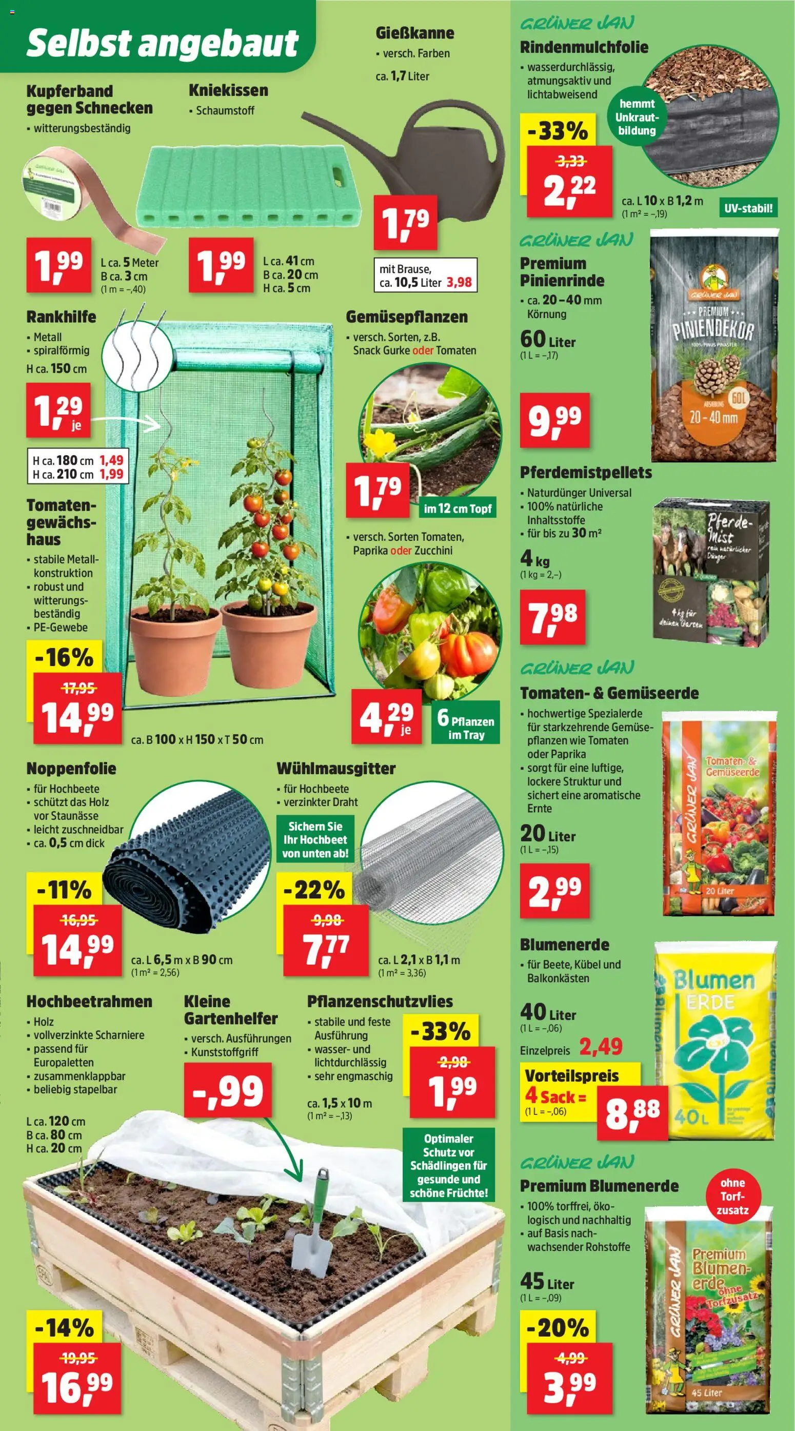 Thomas Philipps Prospekt – gültig ab 04.05.2026 | Seite: 7 | Produkte: Blumenerde, Wasser, Gemüse, Zucchini
