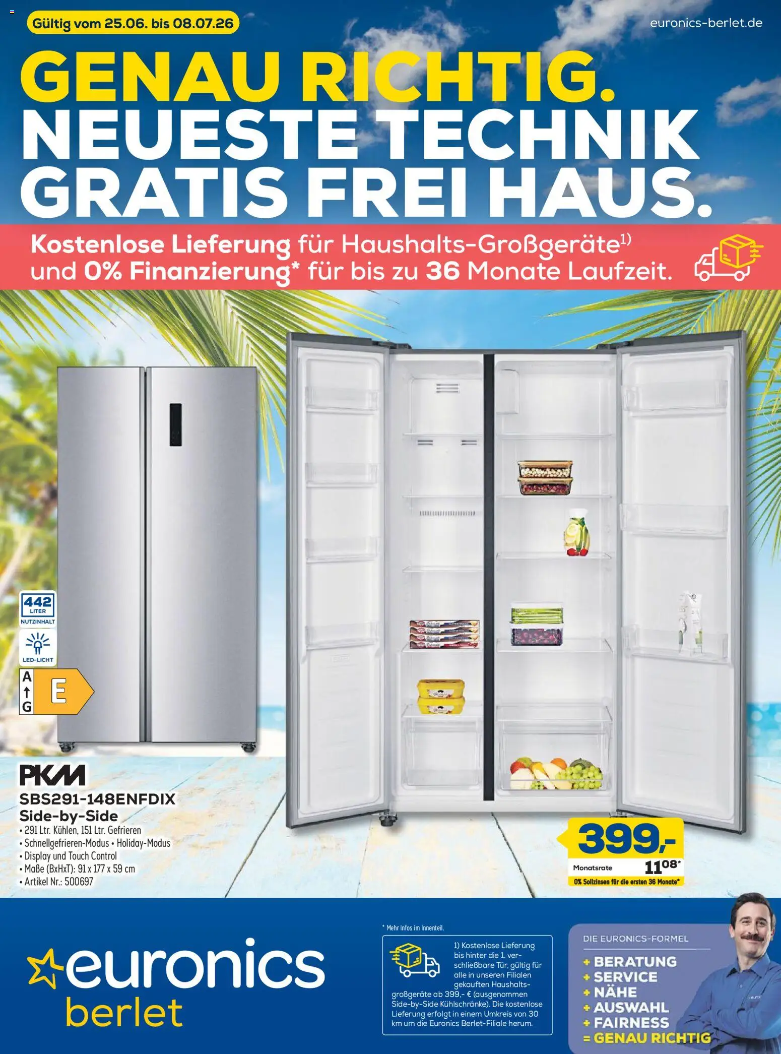 Euronics Prospekt Berlet – gültig ab 25.06.2026 | Seite: 1