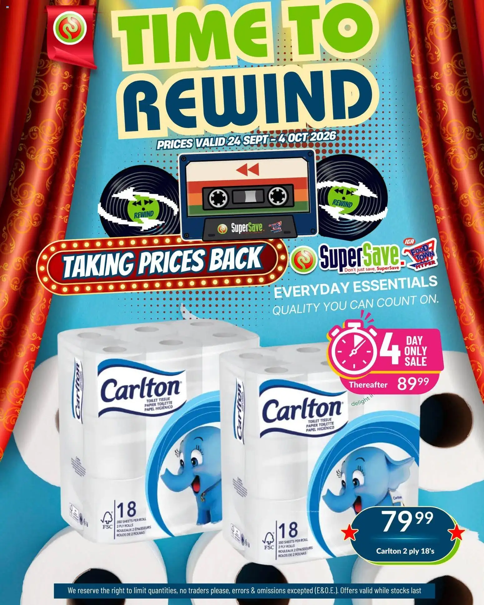 New Super Save catalogue – valid from 24/09/2026 | Page: 50 | Products: Toilet