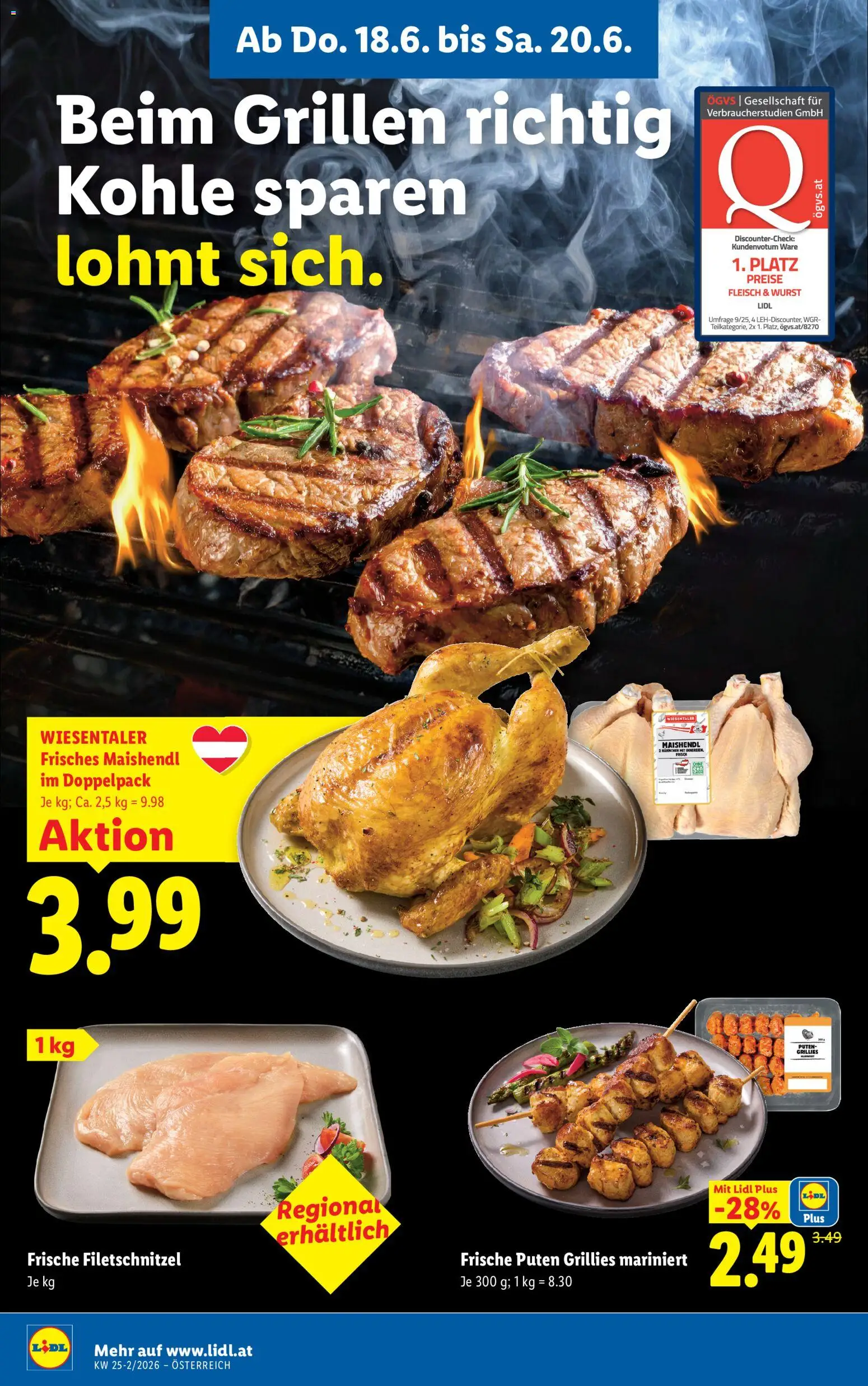 Lidl Flugblatt gültig ab 18.06.2026 | Seite: 10 | Produkte: Wurst