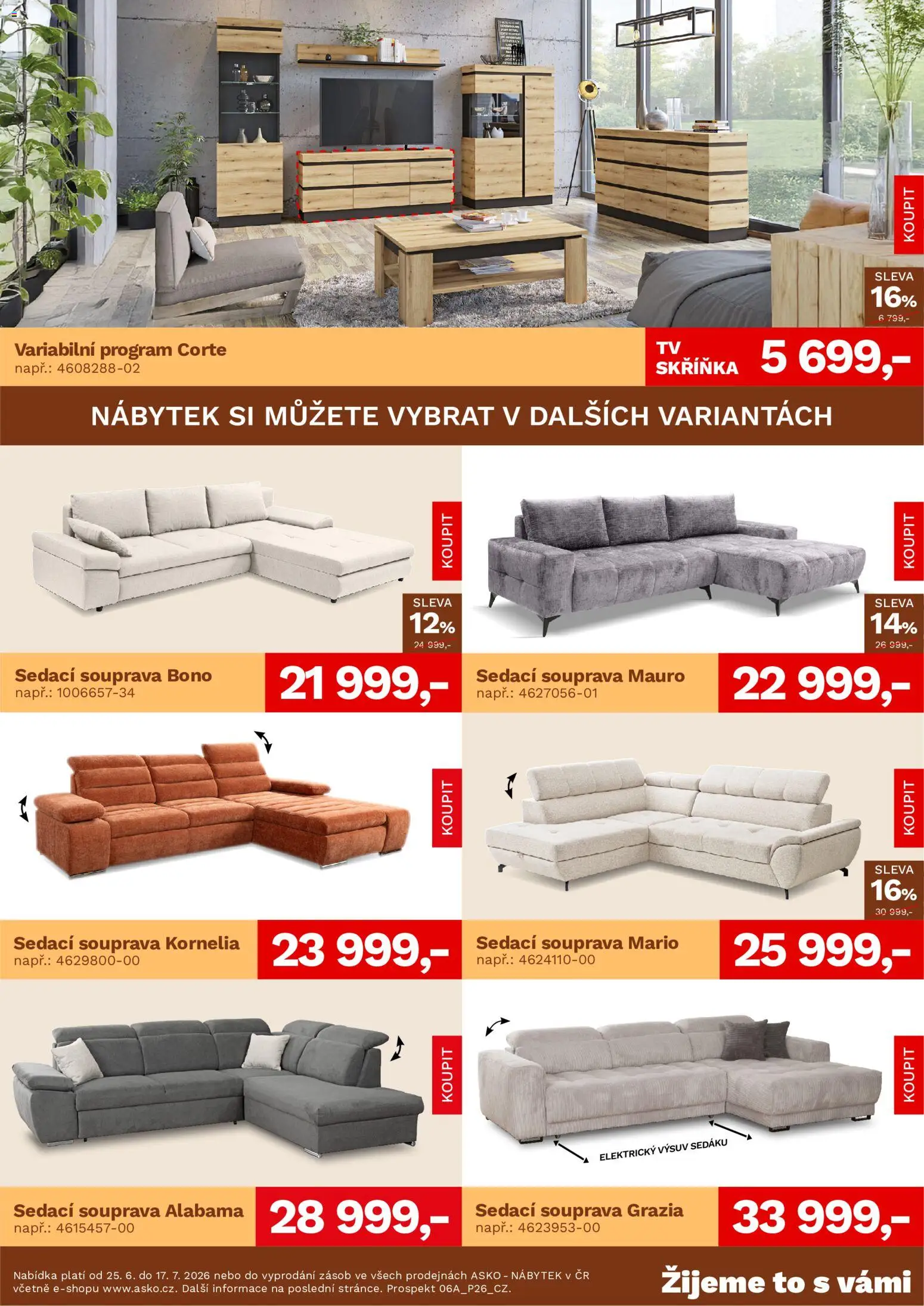 ASKO nábytek leták od 25.06.2026 | Strana: 2