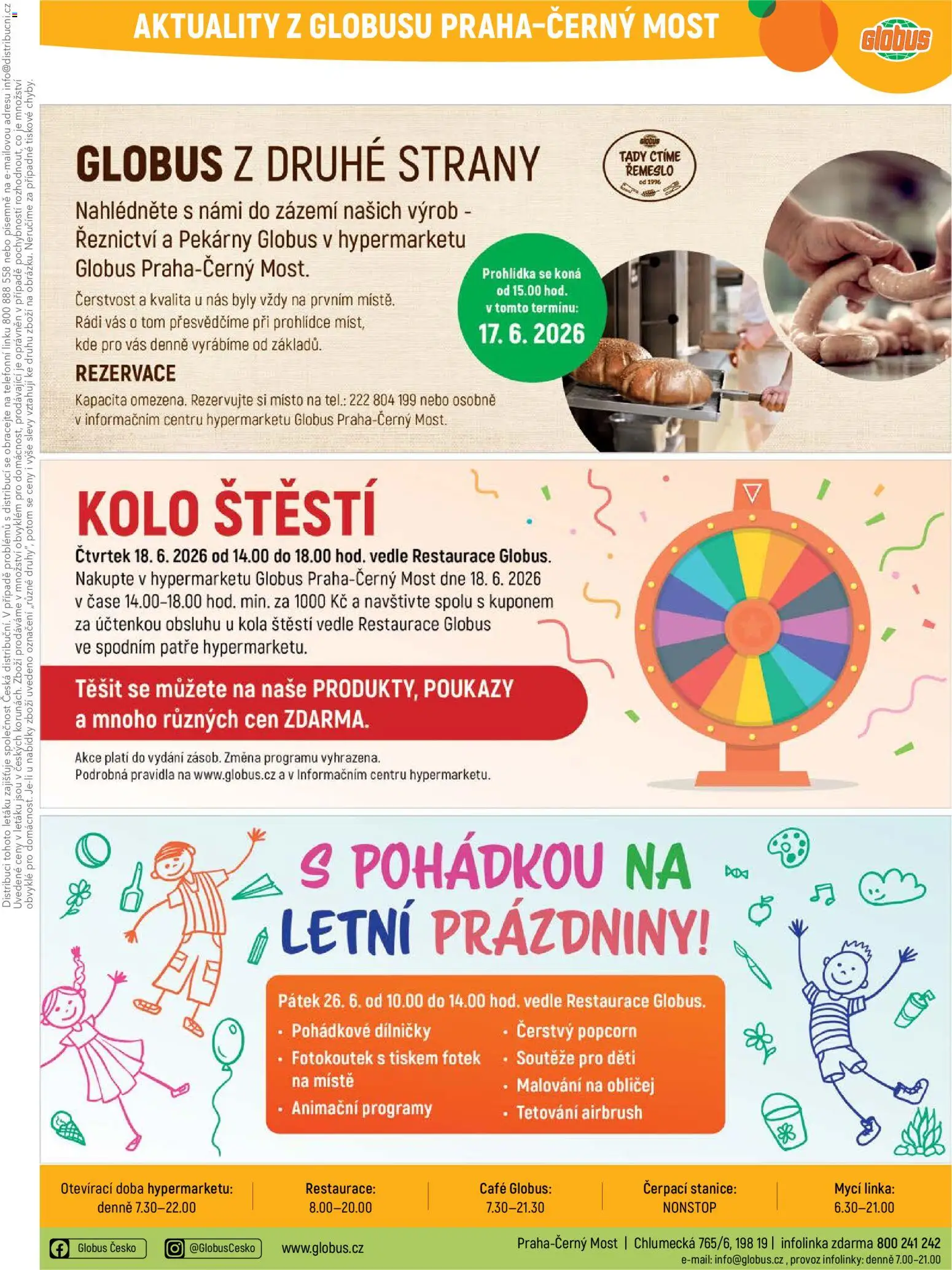 Globus leták - Praha Černý Most od 10.06.2026 | Strana: 47 | Produkty: Globus, Mošt, Kolo, Popcorn