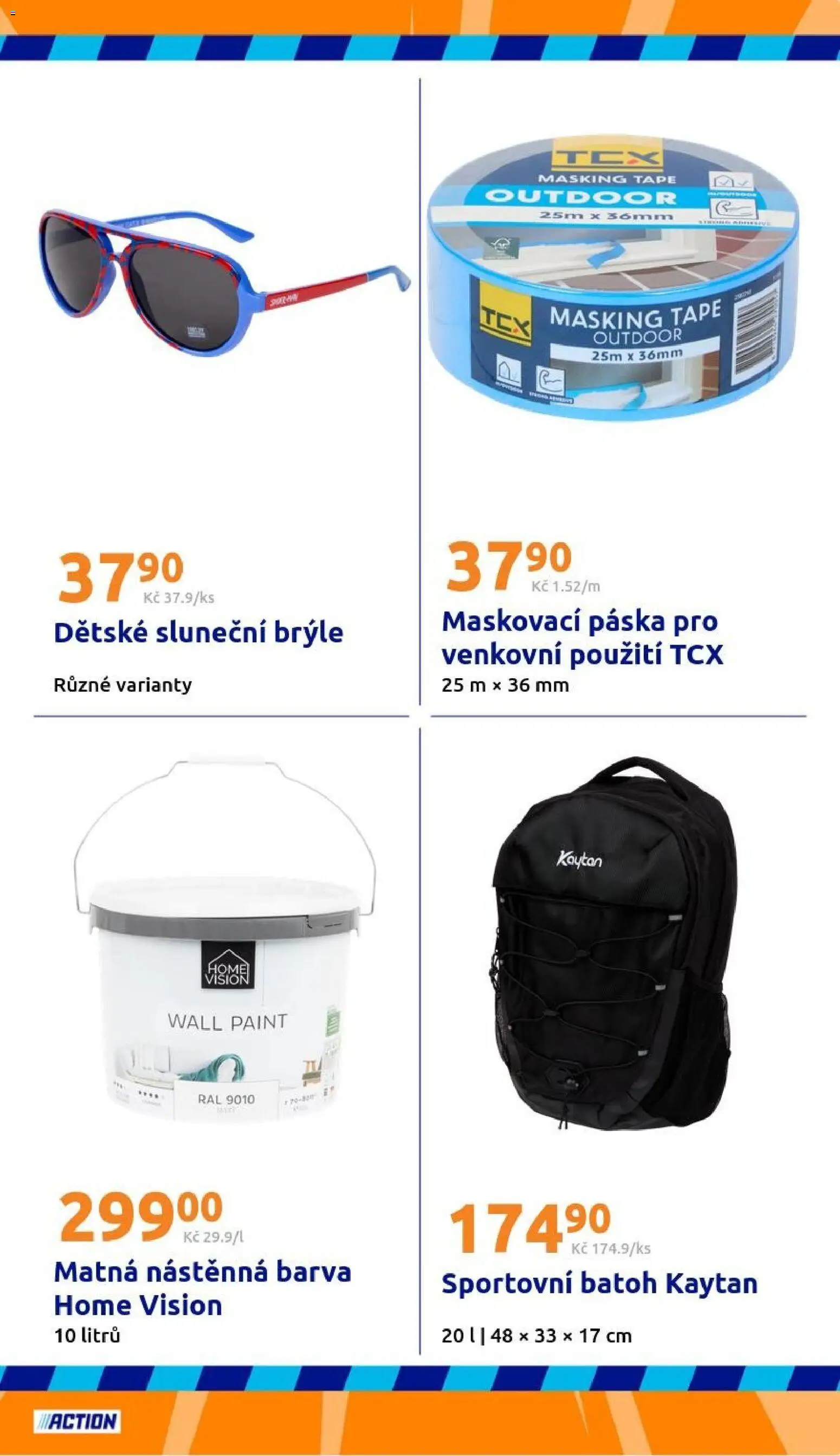 Action leták od 27.05.2026 | Strana: 29 | Produkty: Batoh, Brýle, Sluneční brýle