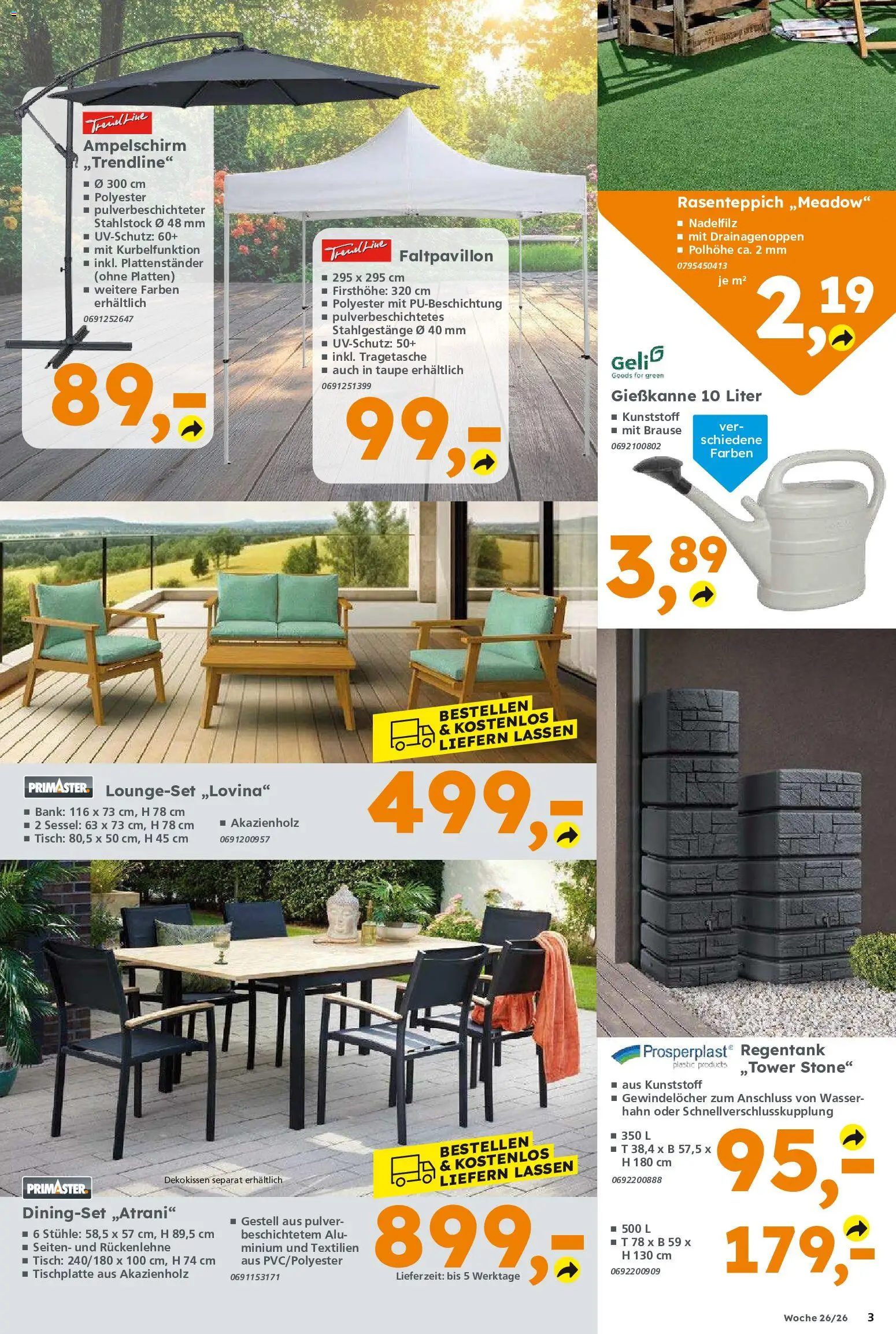 Globus Baumarkt Prospekt – gültig ab 22.06.2026 | Seite: 3
