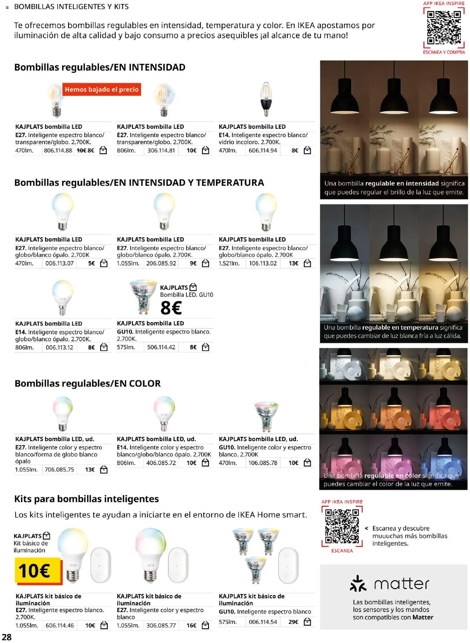 IKEA - Iluminación y hogar inteligente │ válido desde el 29/09/2026 | Página: 28
