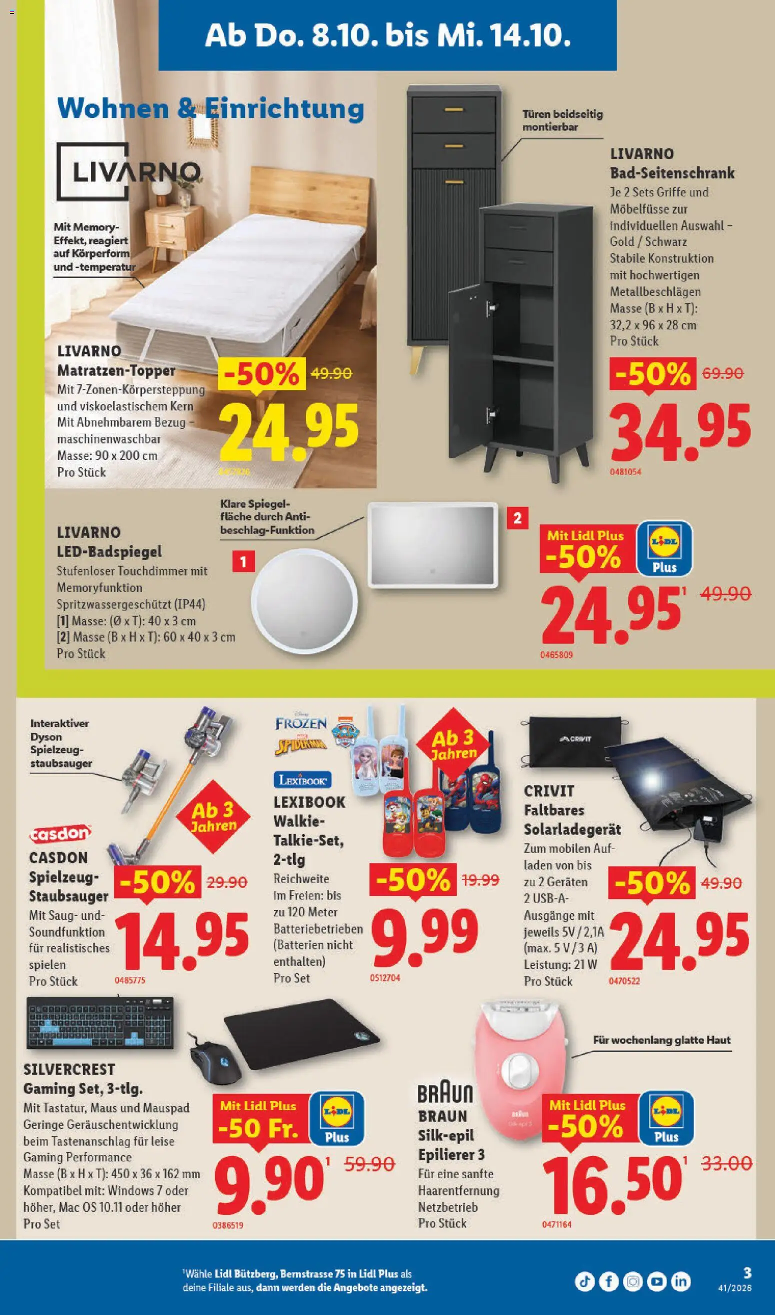 Lidl aktionen Bützberg Neueröffnung – gültig ab 08.10.2026 | Seite: 3