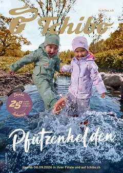 Tchibo aktionen Pfützenhelden ab 08.09.2026 gültig