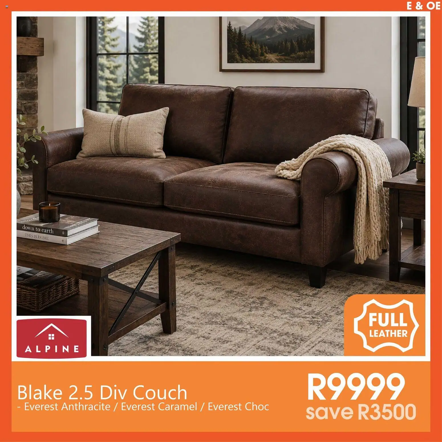 New Tafelberg Furnishers catalogue – valid from 26/08/2026 | Page: 16 | Products: Couch, Caramel