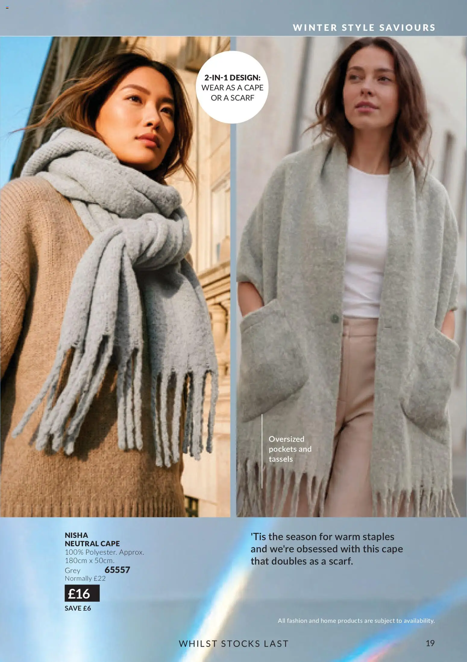 {H1} | Page: 19 | Products: Scarf