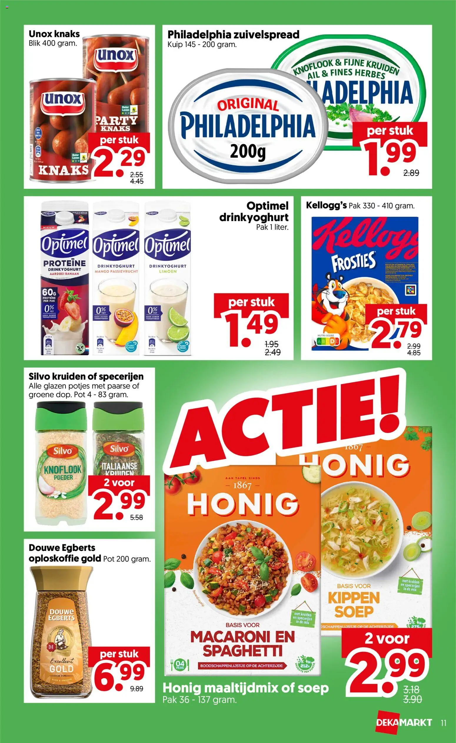 {H1} | Pagina: 13 | Producten: Limoen, Pot, Knoflook, Banaan
