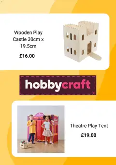 Preview of Hobbycraft - Offers valid from 04.04.2026 | Page: 3 | Products: Tent