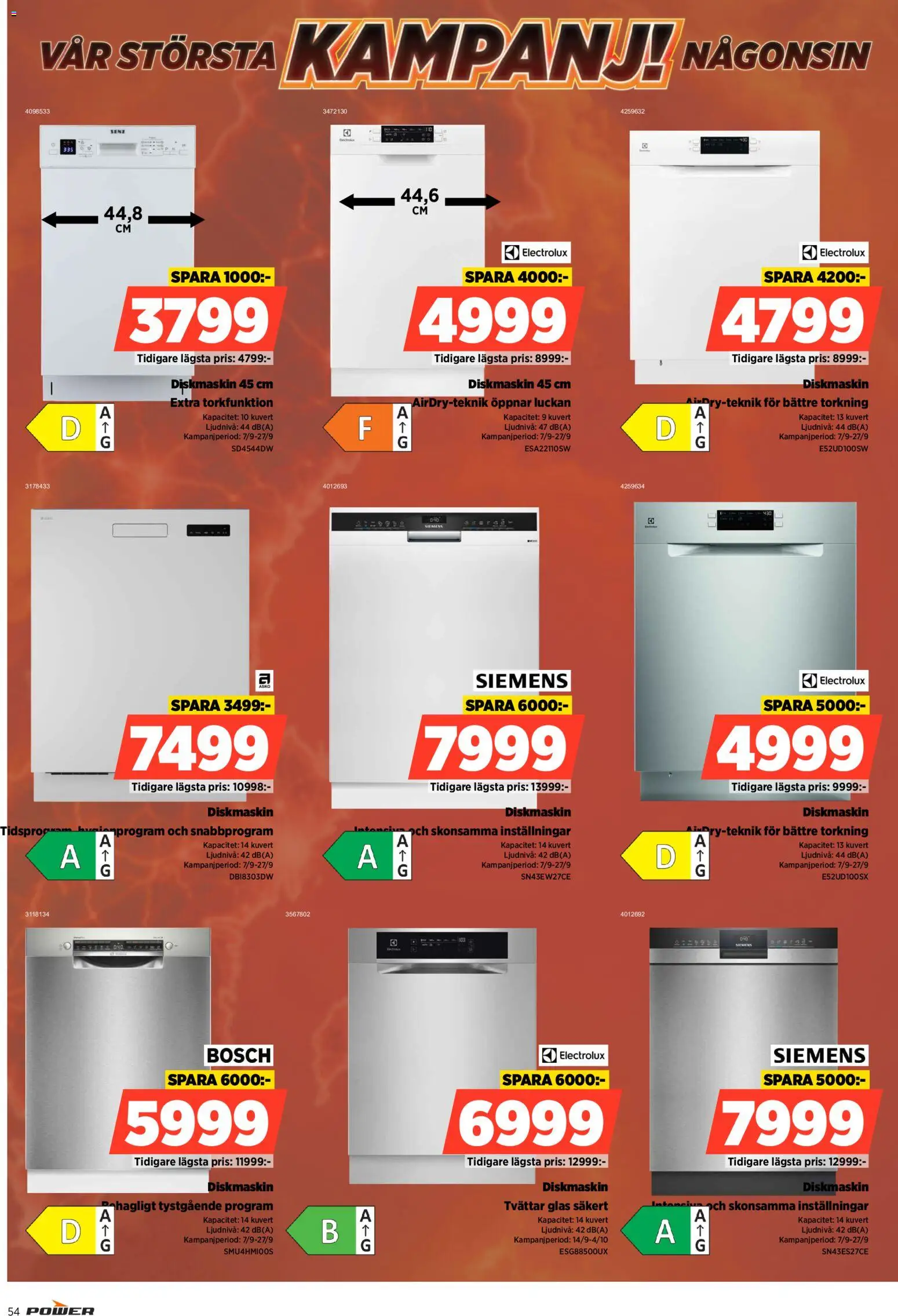 Power reklamblad aktuell från 21/09/2026 | Sida: 54