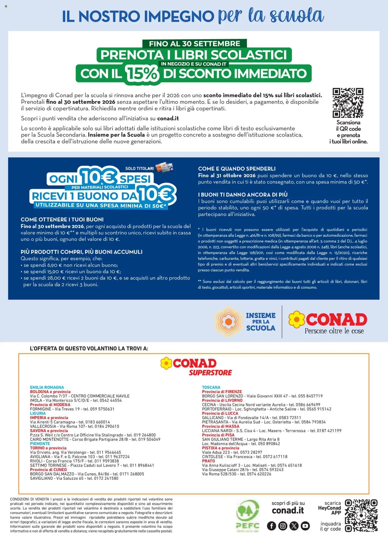 Volantino Conad del 21/08/2026 | Pagina: 24 | Prodotti: Libri