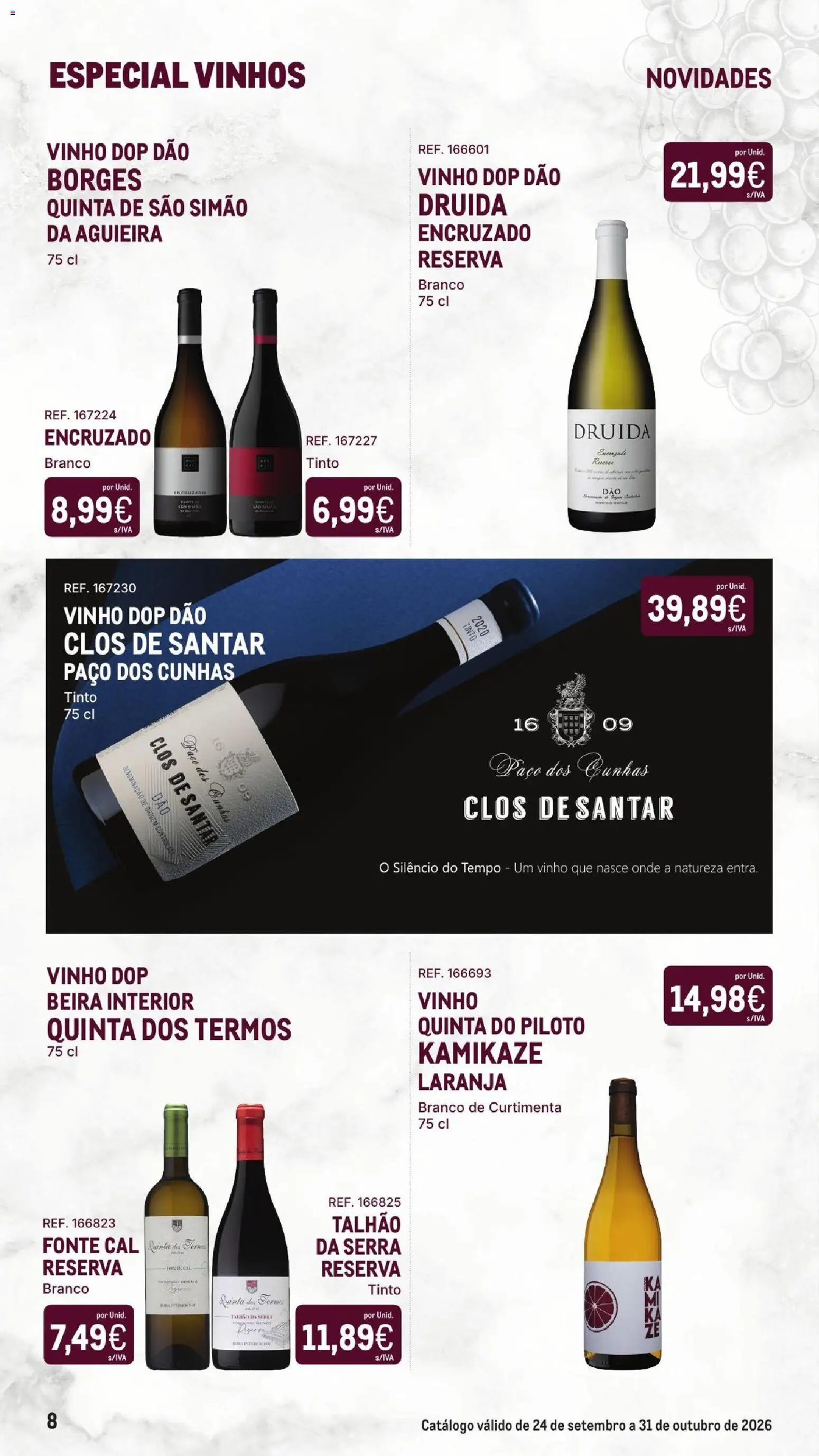 Makro Especial Vinhos │ válido de 24/09/2026 | Página: 8 | Produtos: Vinho