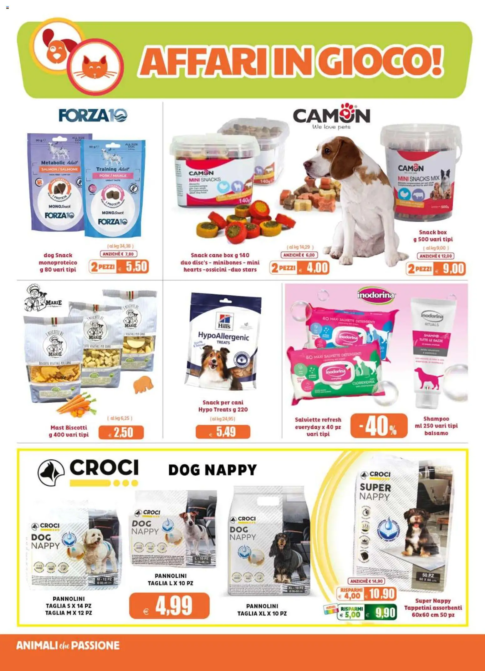 Volantino Elite Supermercati del 20.05.2026 | Pagina: 12 | Prodotti: Pannolini, Maiale, Biscotti, Gioco