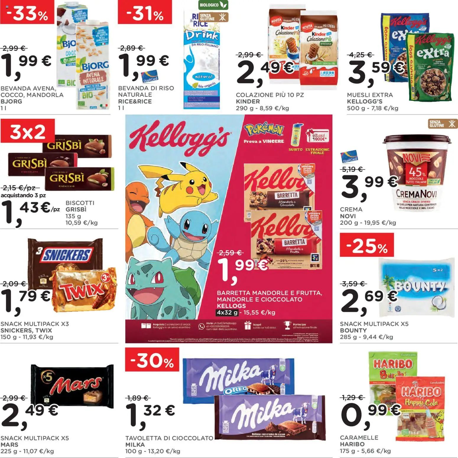 Volantino Poli del 16/09/2026 | Pagina: 18 | Prodotti: Mandorle, Nocciole, Tavoletta, Snickers