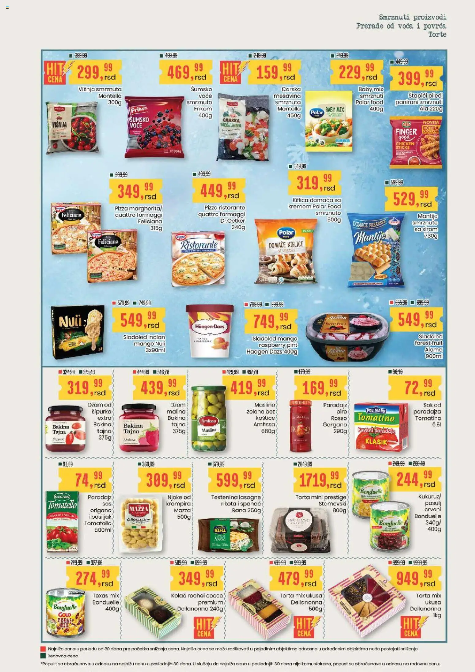 Aroma Market katalog - važi od 11.06.2026 | Strana: 13 | Proizvode: Testenina, Masline, Kolač, Torta