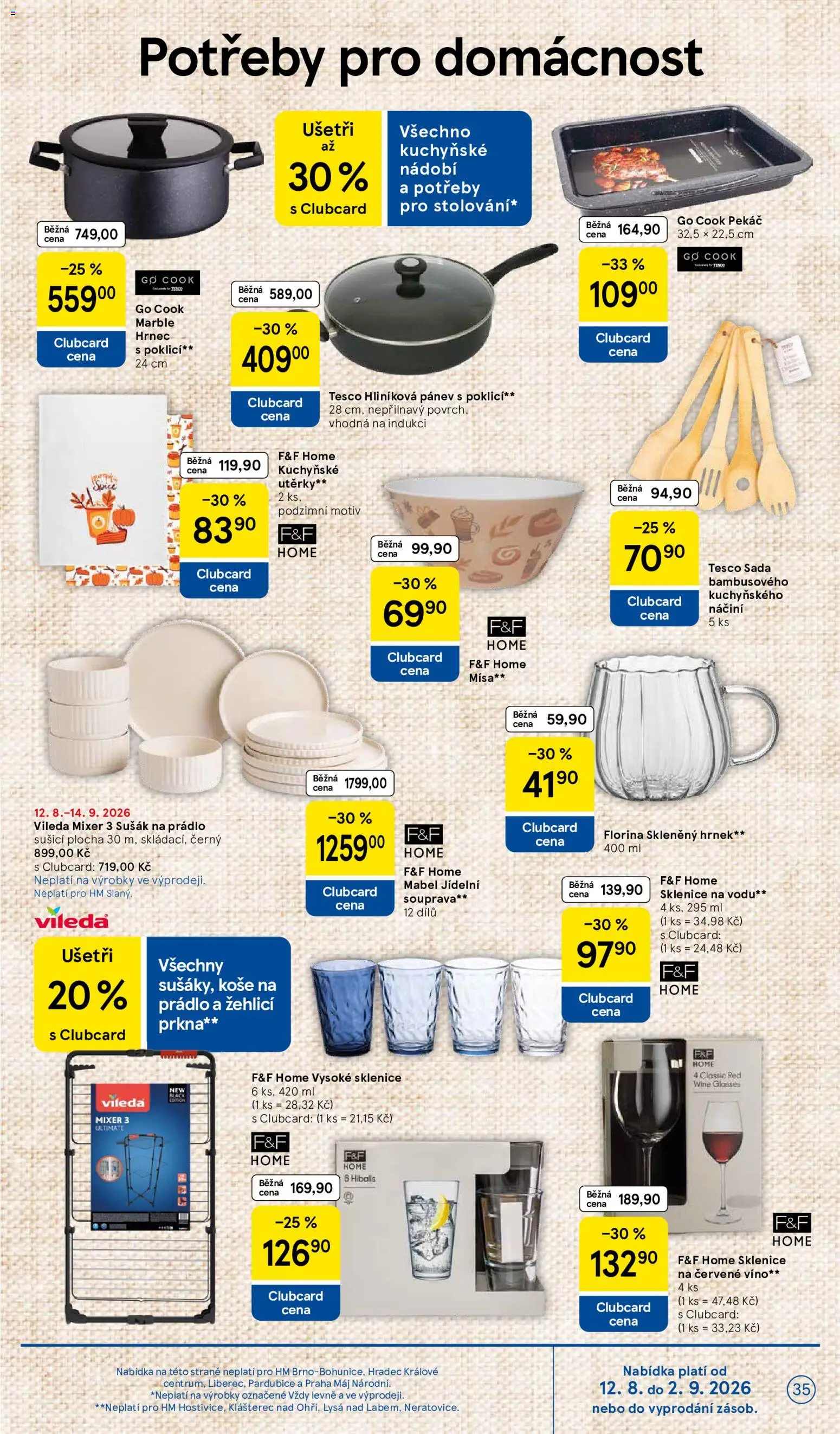 Tesco leták - Hypermarket od 19.08.2026 | Strana: 35