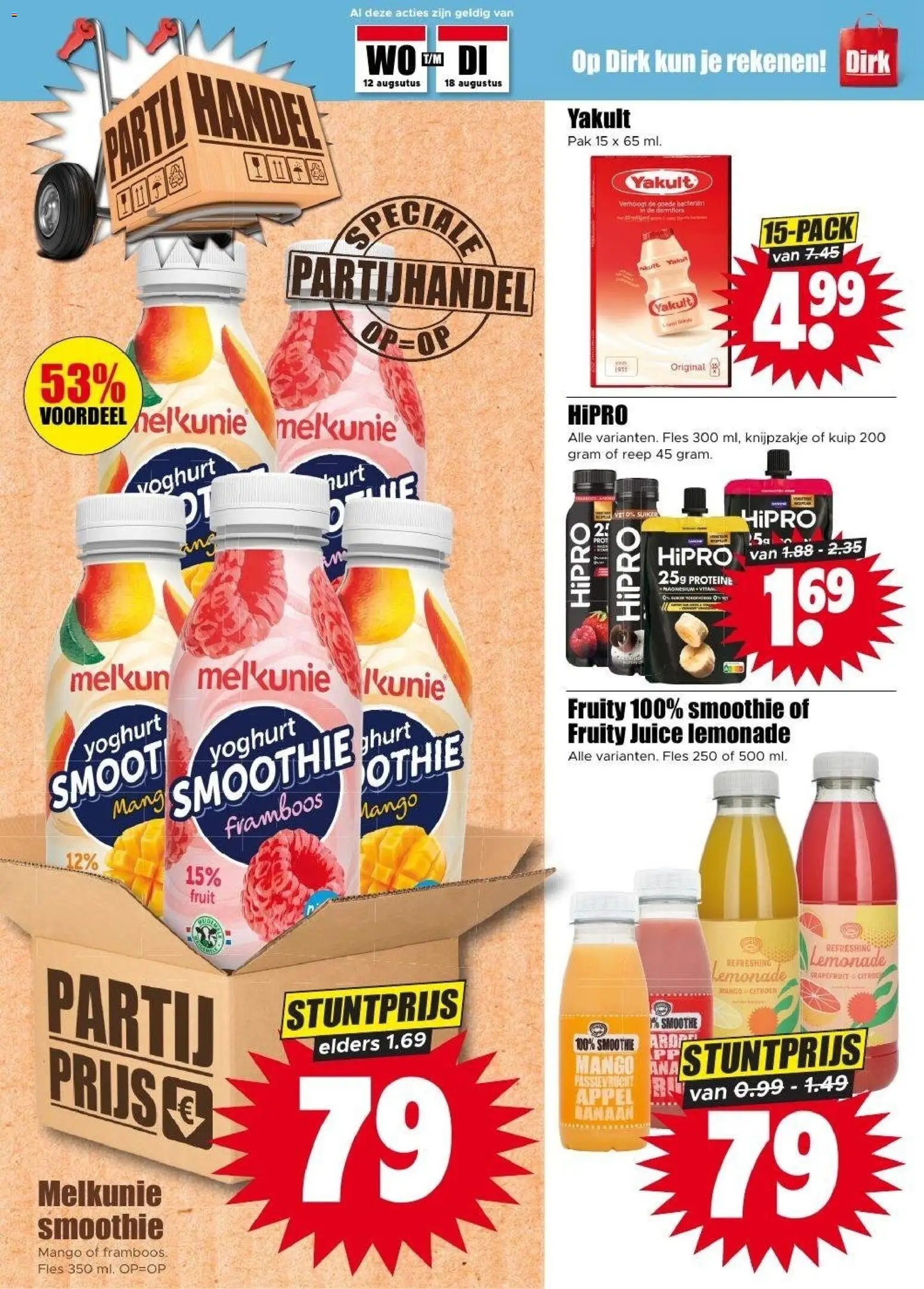 {H1} | Pagina: 9 | Producten: Suiker, Smoothie, Mango, Banaan