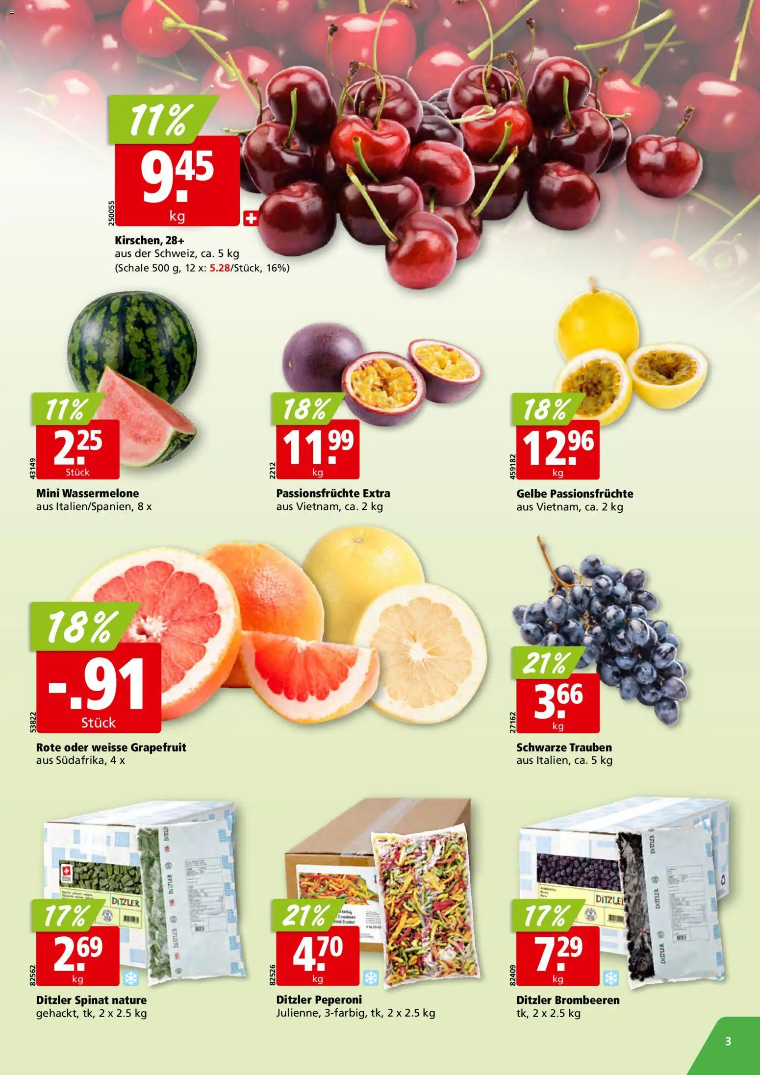 Aligro aktionen – gültig ab 06.07.2026 | Seite: 3 | Produkte: Grapefruit, Wassermelone
