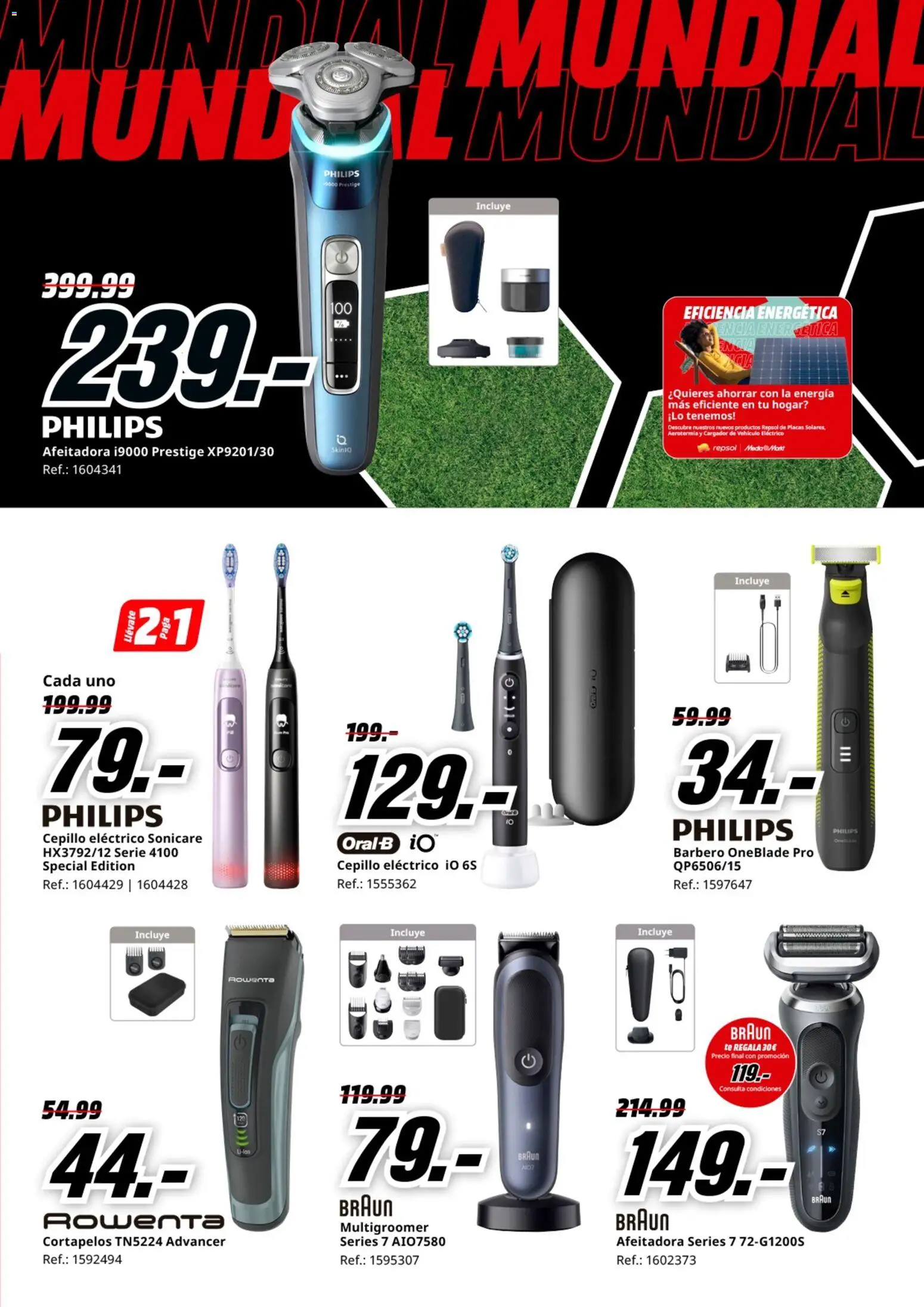 Media Markt folleto │ válido desde el 20.05.2026 | Página: 15 | Productos: Cepillo, Té, Afeitadora, Cortapelos